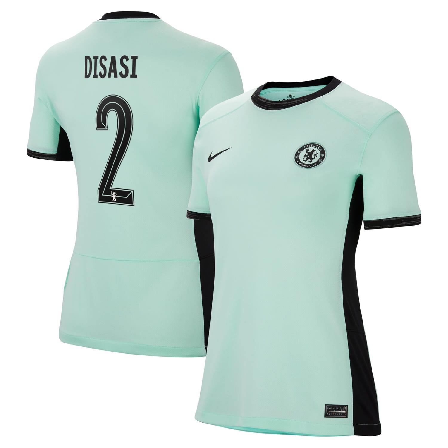 Premier League Chelsea Third Cup Jersey Shirt 2023-24 player Axel Disasi 2 printing for Women
