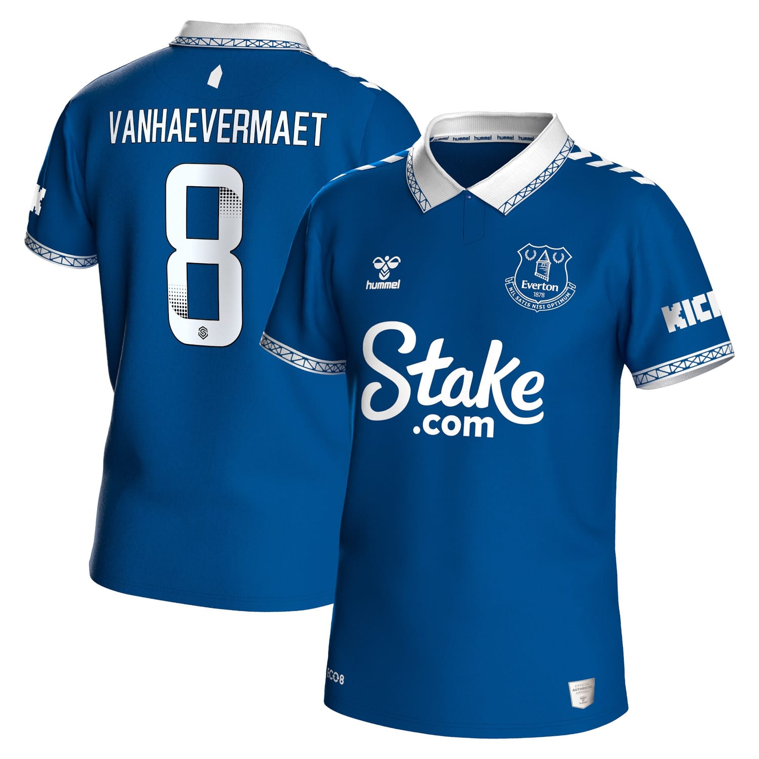 Premier League Everton Home WSL Jersey Shirt 2023-24 player Justine Vanhaevermaet 8 printing for Men
