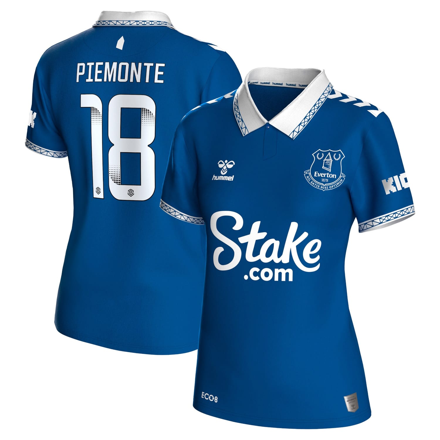 Premier League Everton Home WSL Jersey Shirt 2023-24 player Martina Piemonte printing for Women