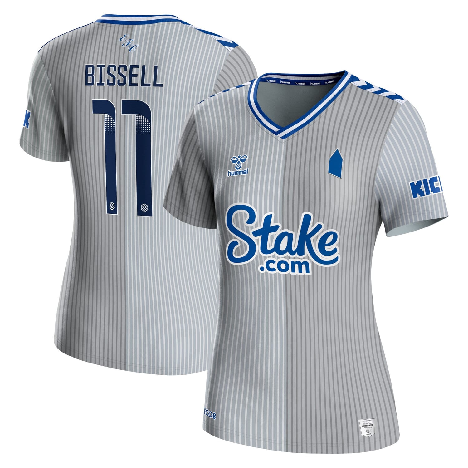 Premier League Everton Third WSL Jersey Shirt 2023-24 player Emma Bissell 11 printing for Women