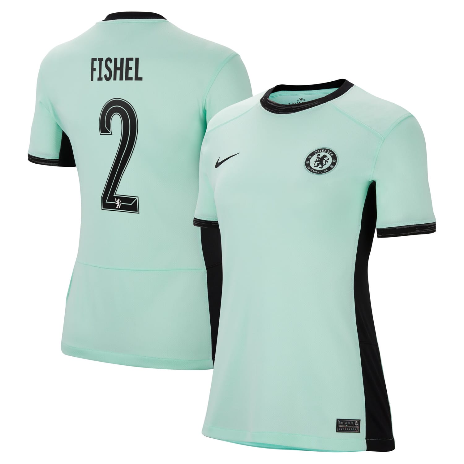 Premier League Chelsea Third Jersey Shirt 2023-24 player Mia Fishel 2 printing for Women