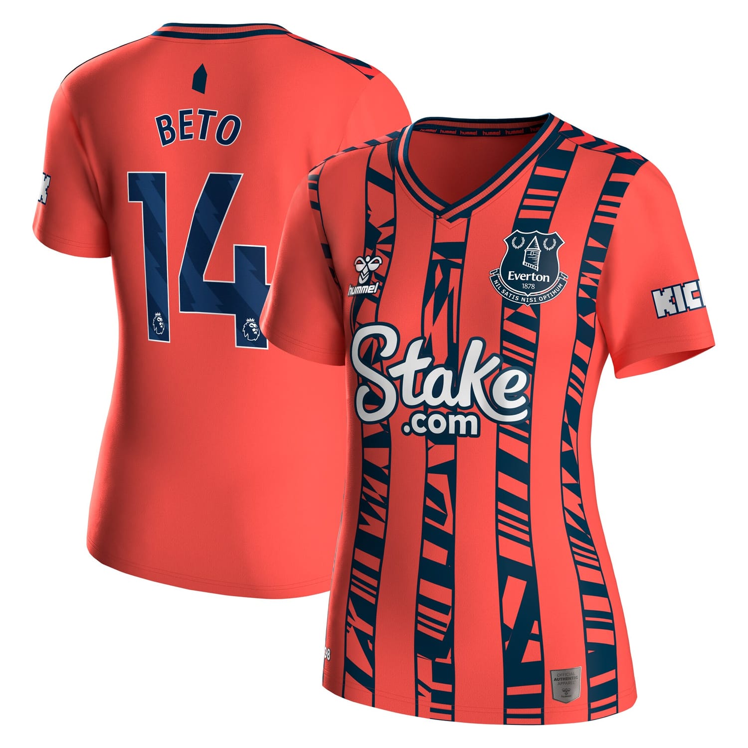 Premier League Everton Away Jersey Shirt 2023-24 player Beto 14 printing for Women