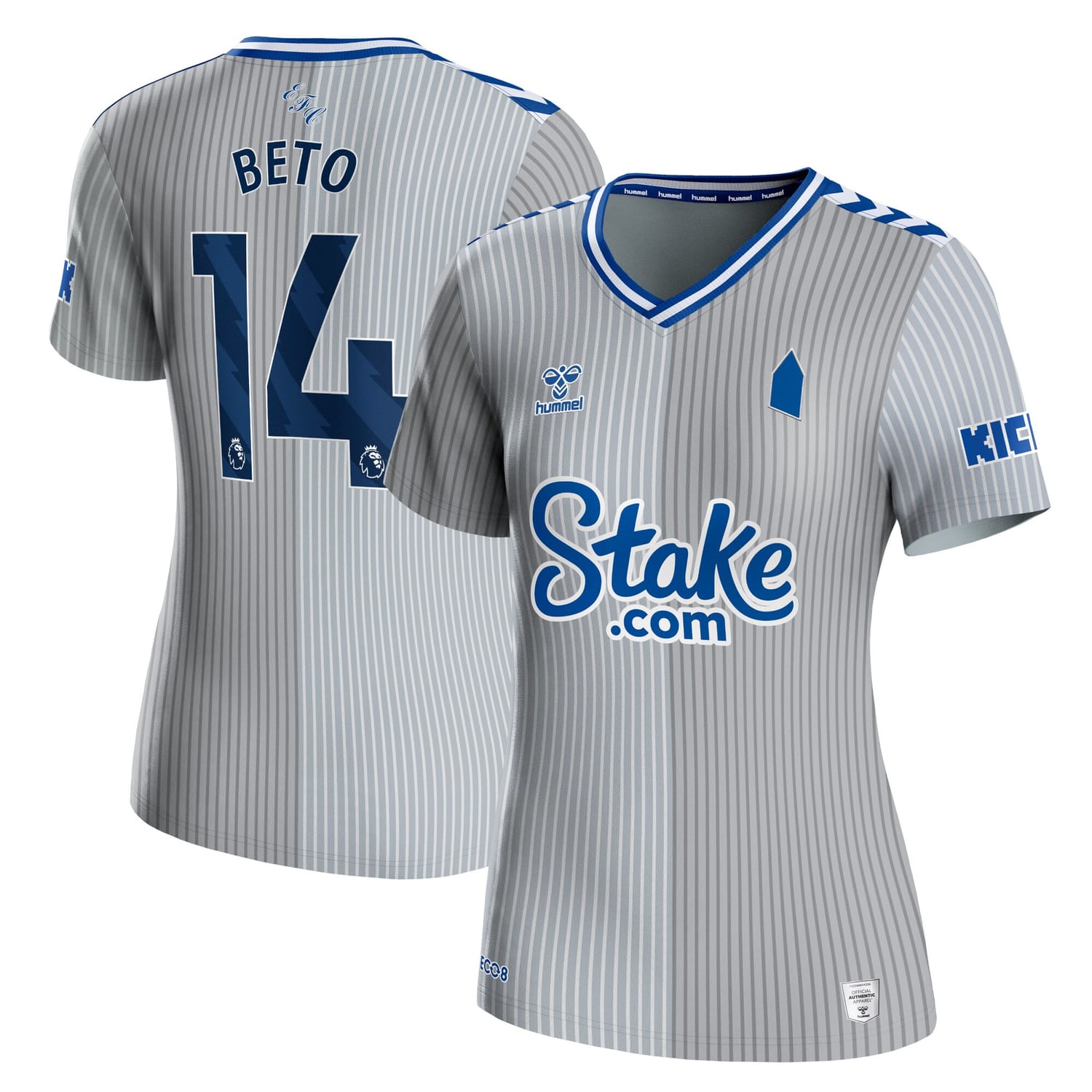 Premier League Everton Third Jersey Shirt 2023-24 player Beto 14 printing for Women