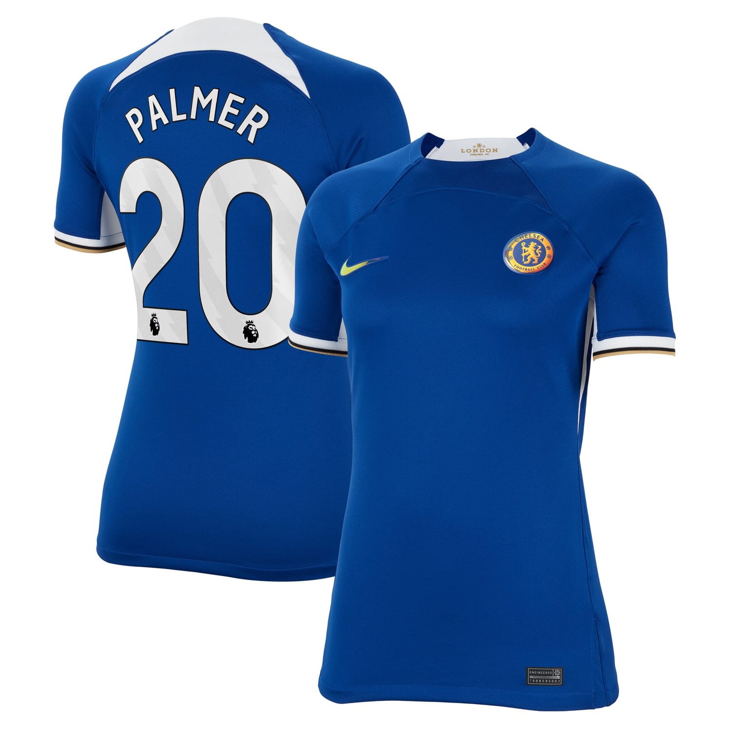 Premier League Chelsea Home Jersey Shirt 2023-24 player Cole Palmer printing for Women