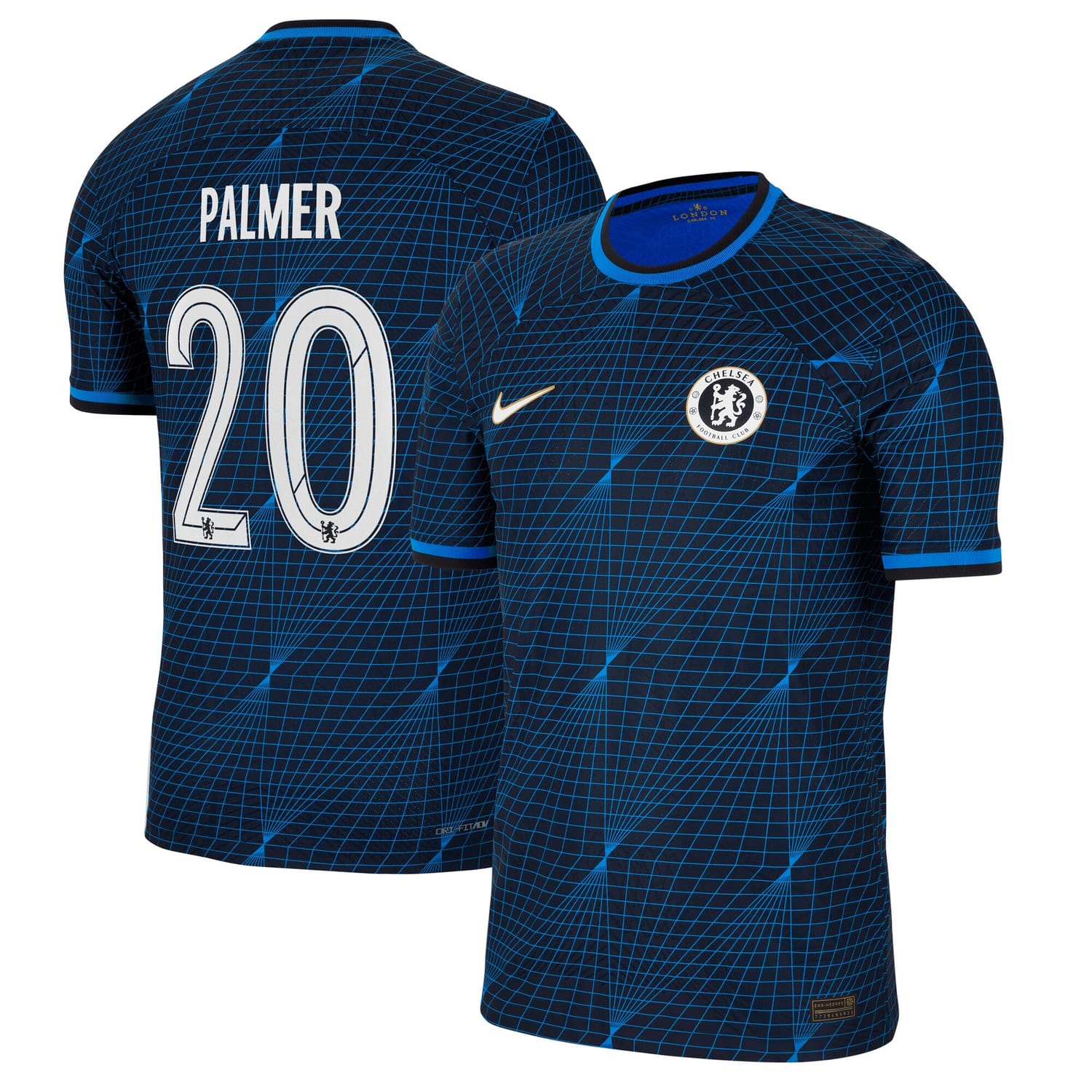 Premier League Chelsea Away Cup Authentic Jersey Shirt 2023-24 player Cole Palmer printing for Men