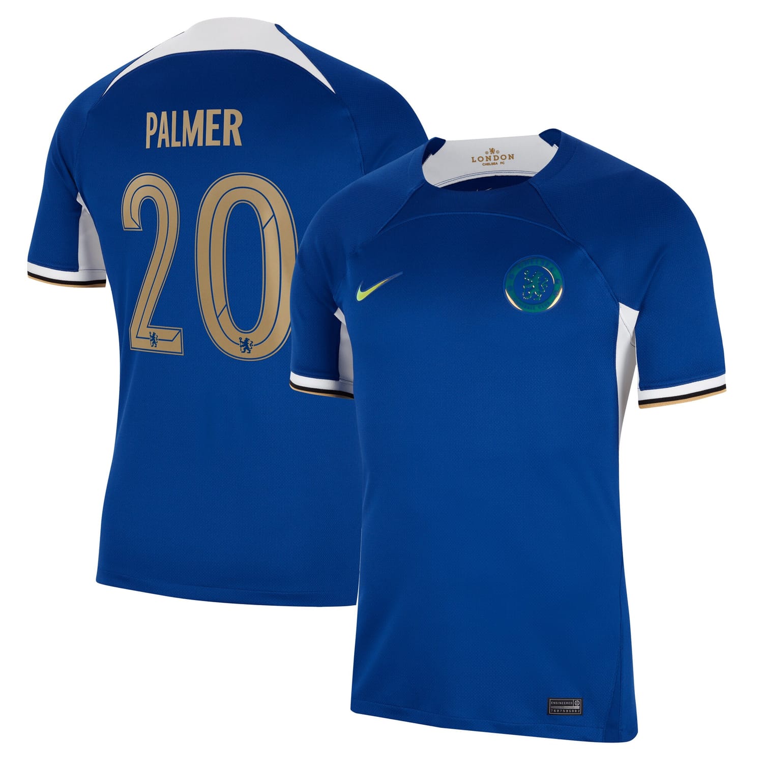 Premier League Chelsea Home Cup Jersey Shirt 2023-24 player Cole Palmer printing for Men