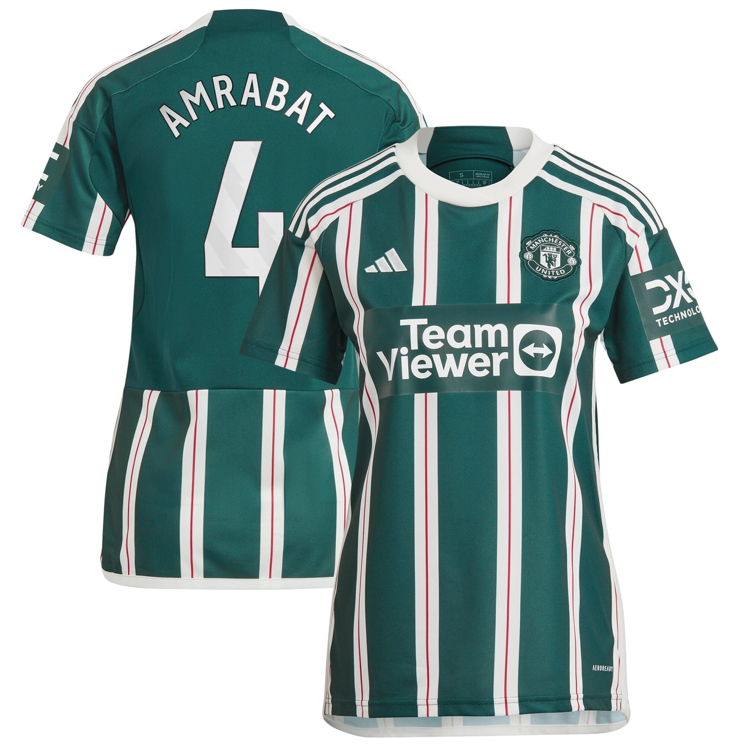 Premier League Manchester United Away Jersey Shirt 2023-24 player Sofyan Amrabat 4 printing for Women