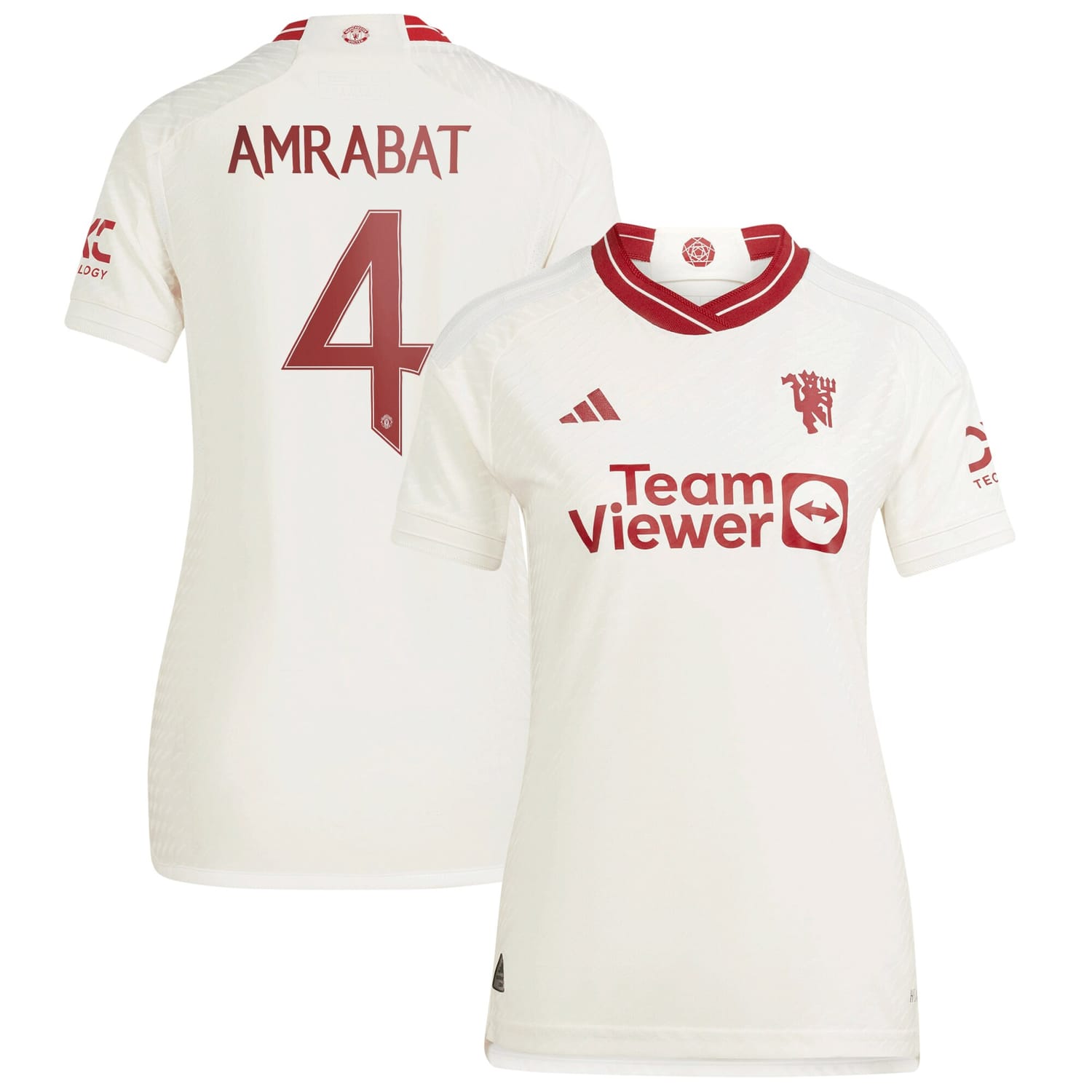Premier League Manchester United Third Cup Authentic Jersey Shirt 2023-24 player Sofyan Amrabat 4 printing for Women