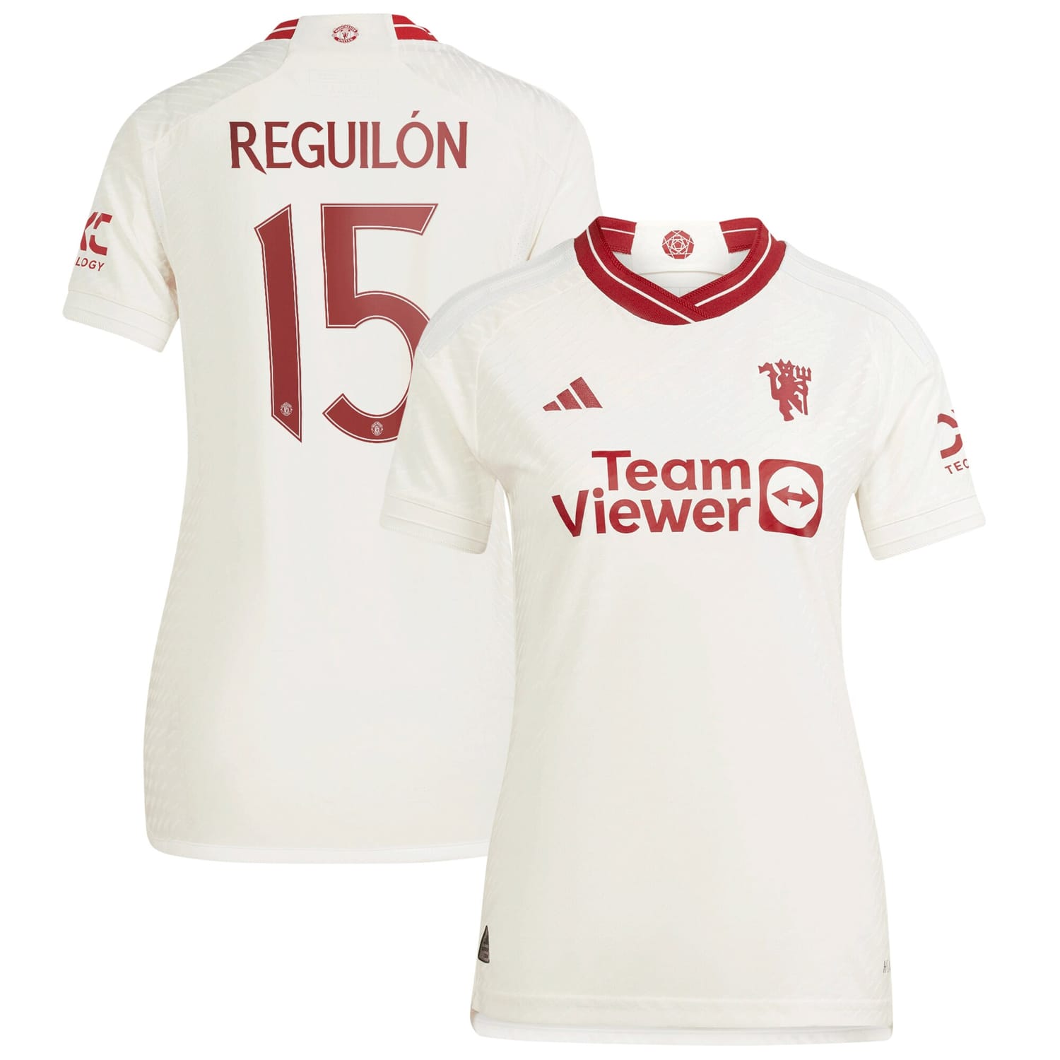 Premier League Manchester United Third Cup Authentic Jersey Shirt 2023-24 player Sergio Reguilón 15 printing for Women
