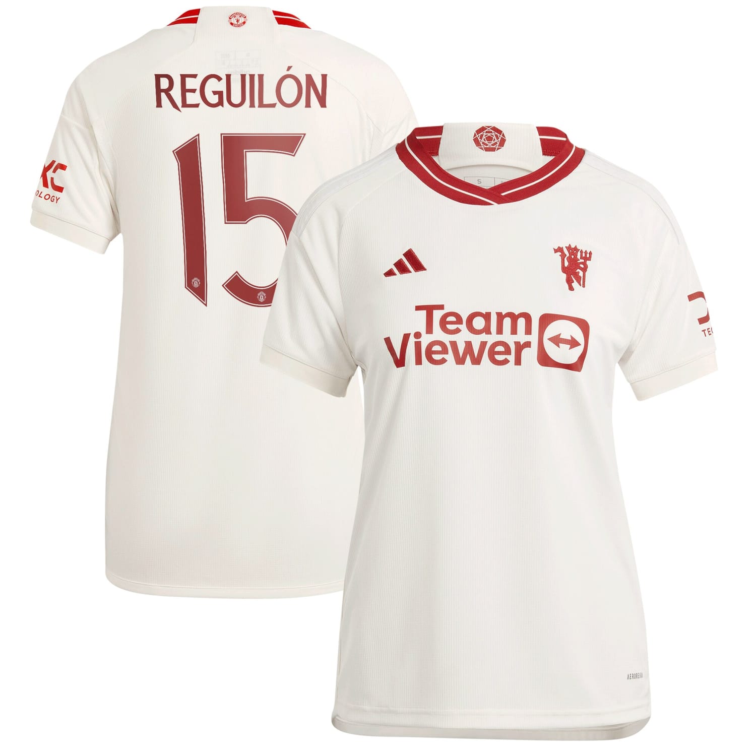 Premier League Manchester United Third Cup Jersey Shirt 2023-24 player Sergio Reguilón 15 printing for Women