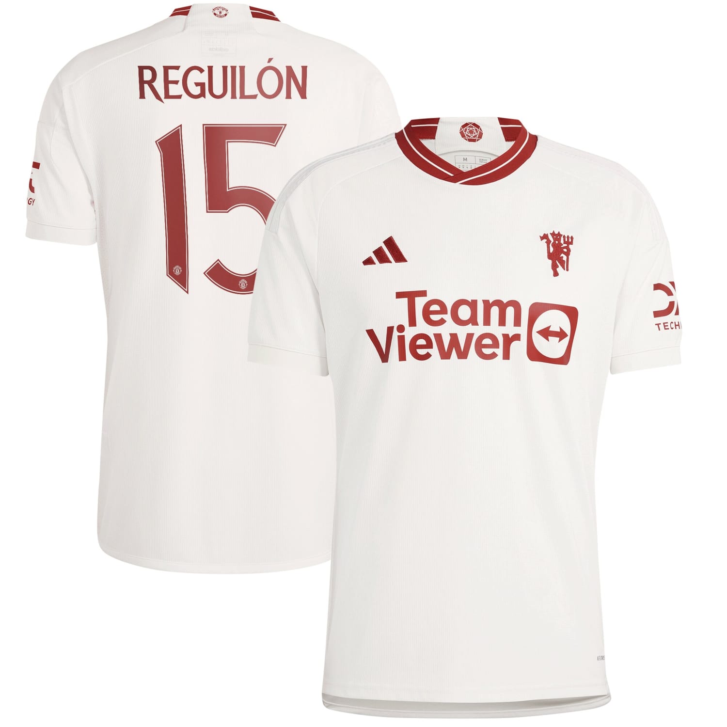 Premier League Manchester United Third Cup Jersey Shirt 2023-24 player Sergio Reguilón 15 printing for Men
