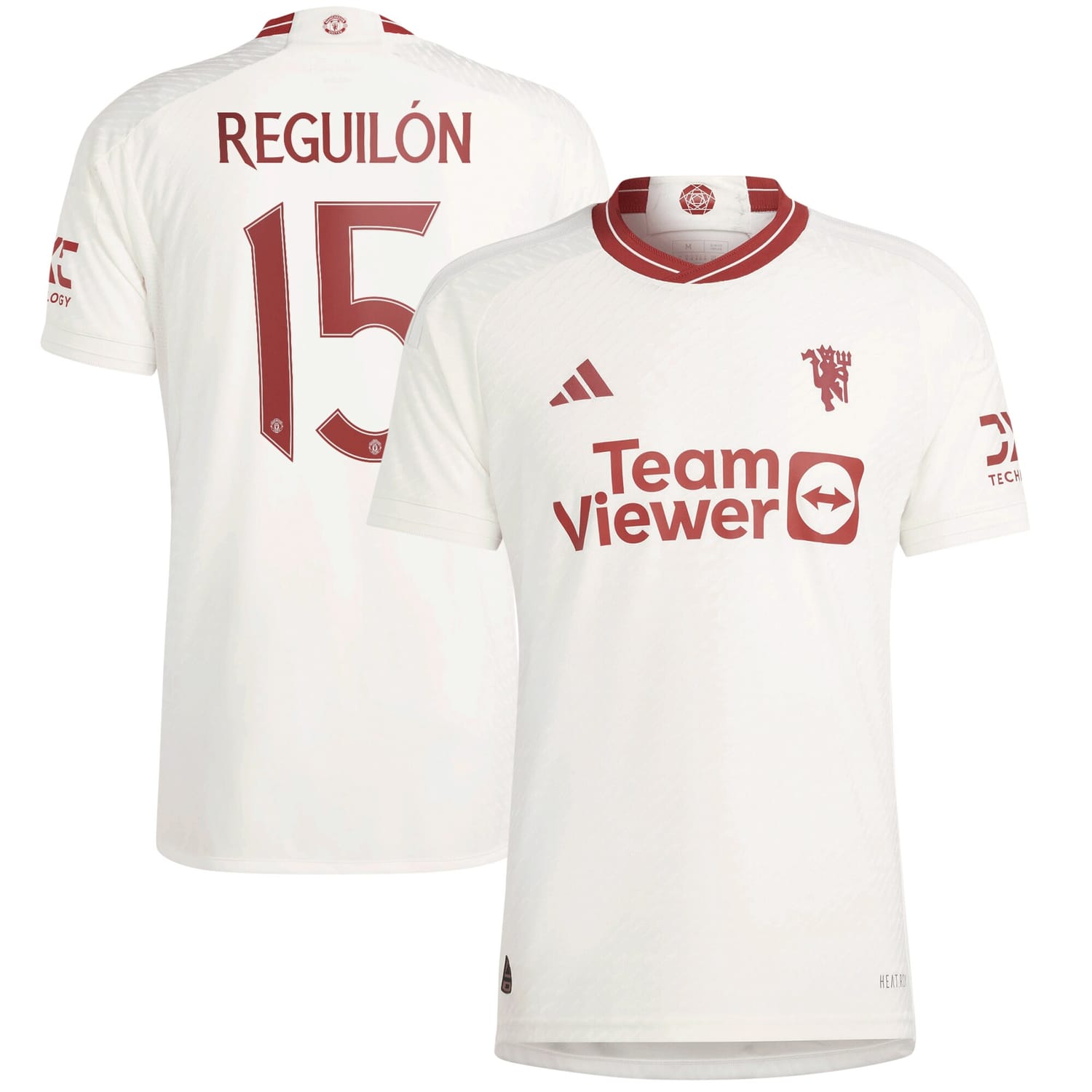 Premier League Manchester United Third Cup Authentic Jersey Shirt 2023-24 player Sergio Reguilón 15 printing for Men