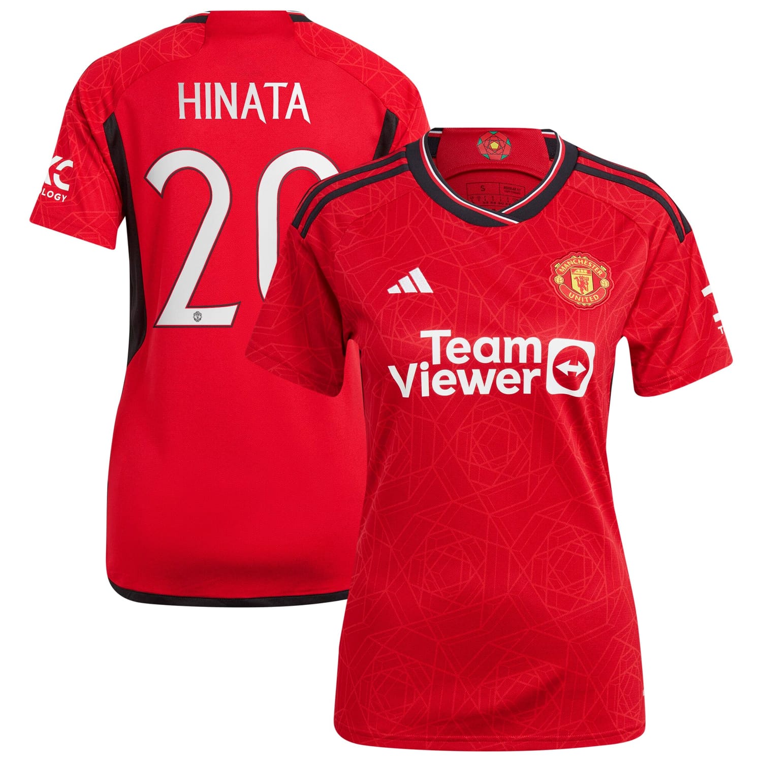 Premier League Manchester United Home Jersey Shirt 2023-24 player Hinata Miyazawa 20 printing for Women