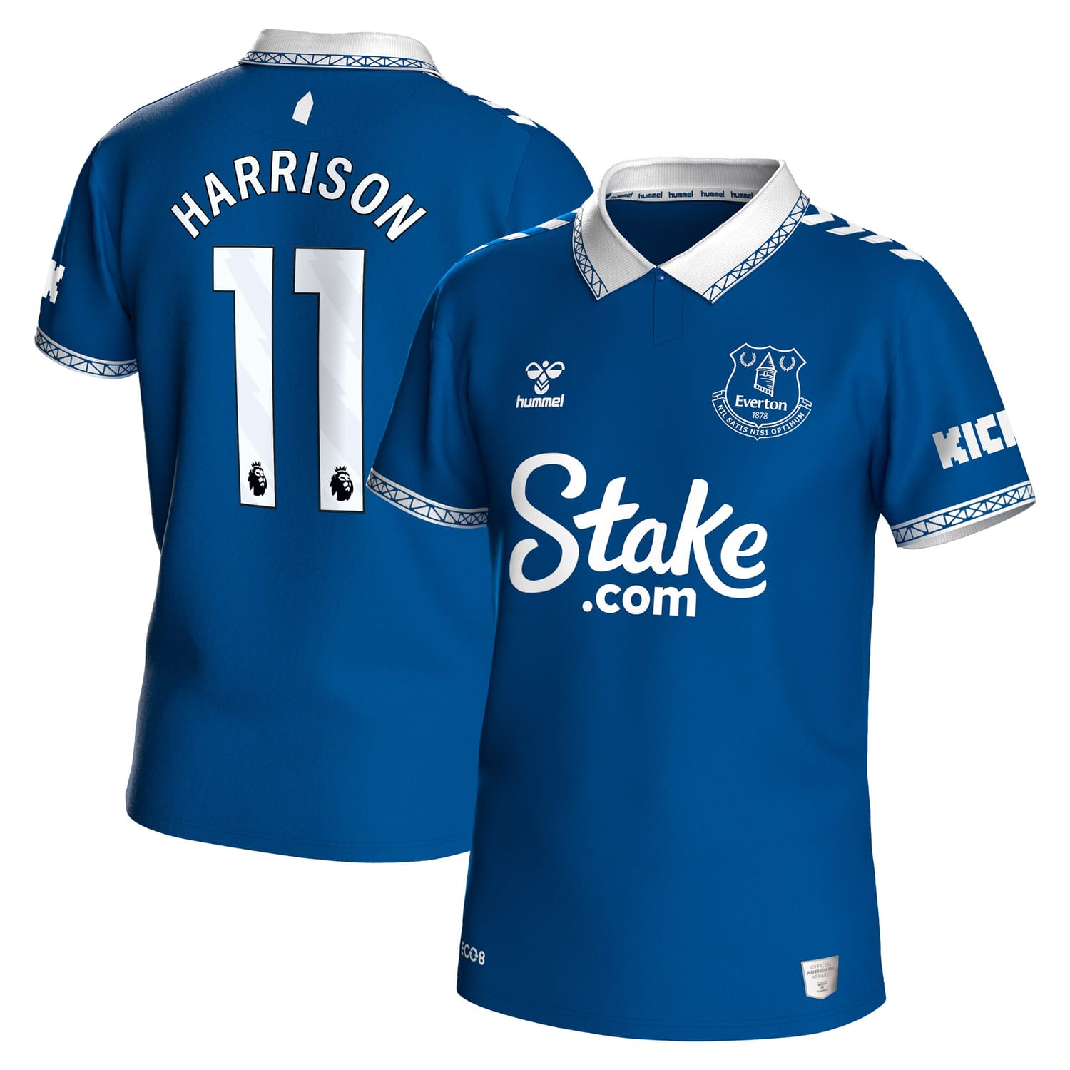 Premier League Everton Home Jersey Shirt 2023-24 player Jack Harrison 11 printing for Men