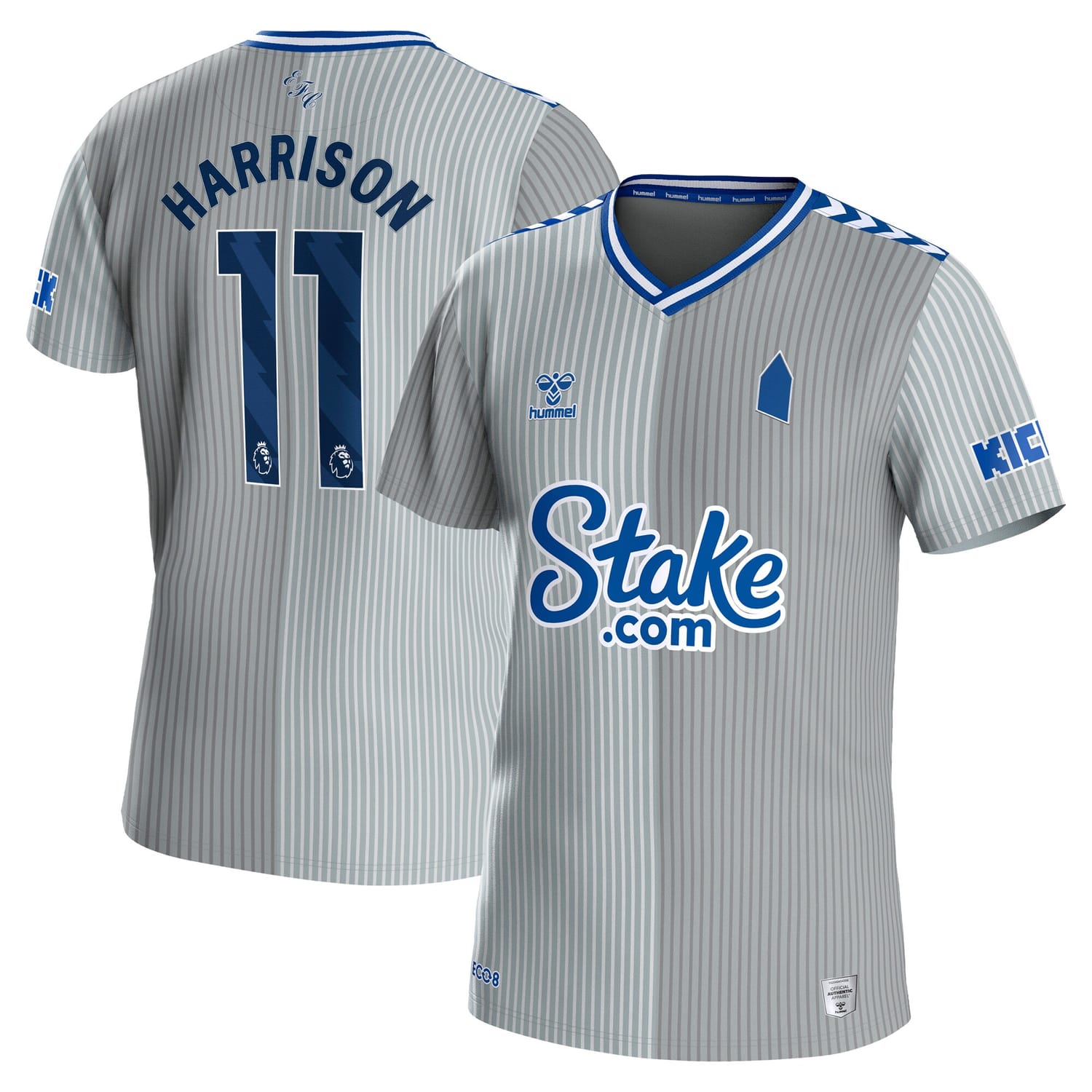 Premier League Everton Third Jersey Shirt 2023-24 player Jack Harrison 11 printing for Men