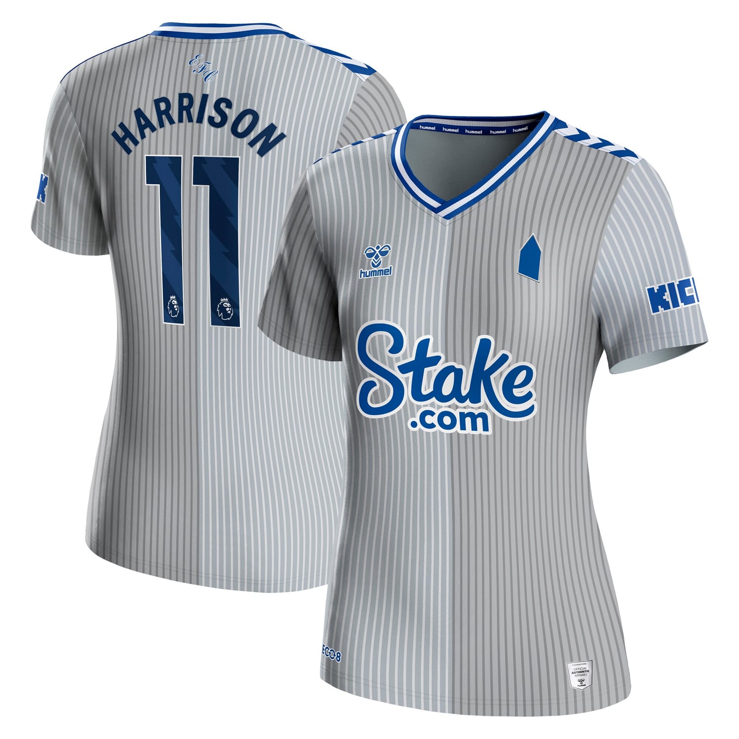Premier League Everton Third Jersey Shirt 2023-24 player Jack Harrison 11 printing for Women