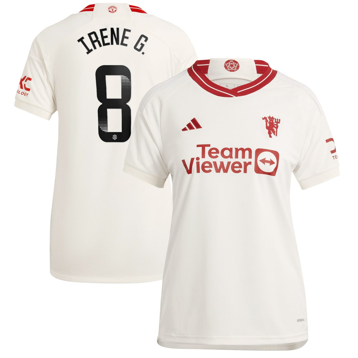 Premier League Manchester United Third WSL Jersey Shirt 2023-24 player Irene Guerrero printing for Women