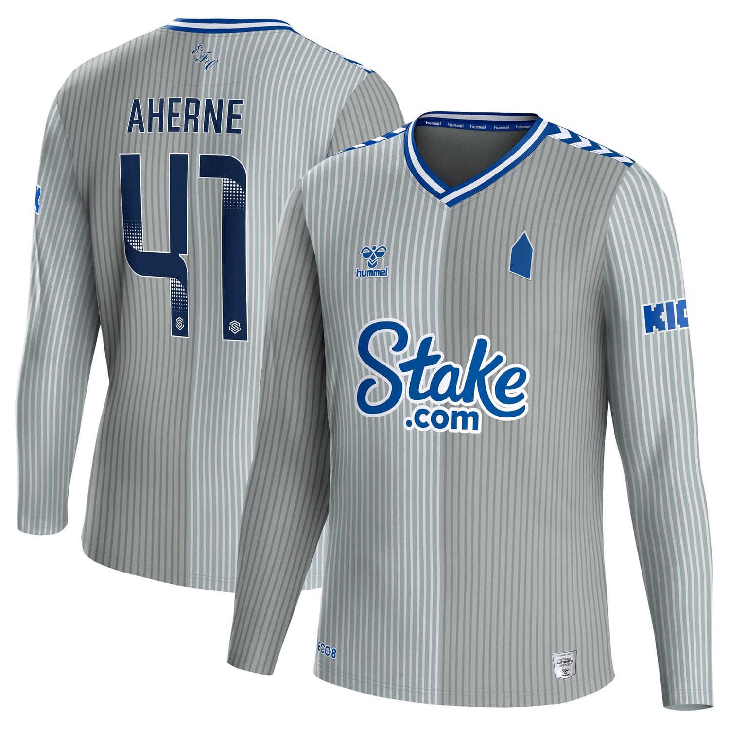 Premier League Everton Third WSL Jersey Shirt Long Sleeve 2023-24 player Alyssa Aherne 41 printing for Men