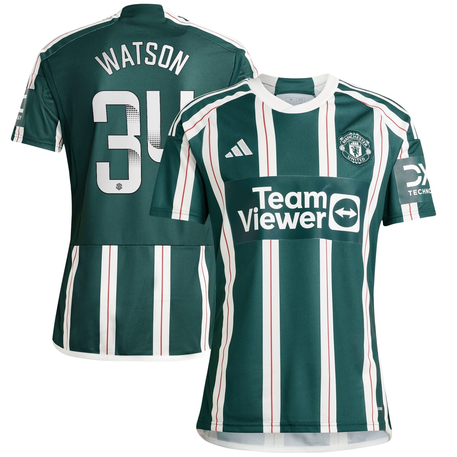 Premier League Manchester United Away WSL Jersey Shirt 2023-24 player Emma Watson printing for Men