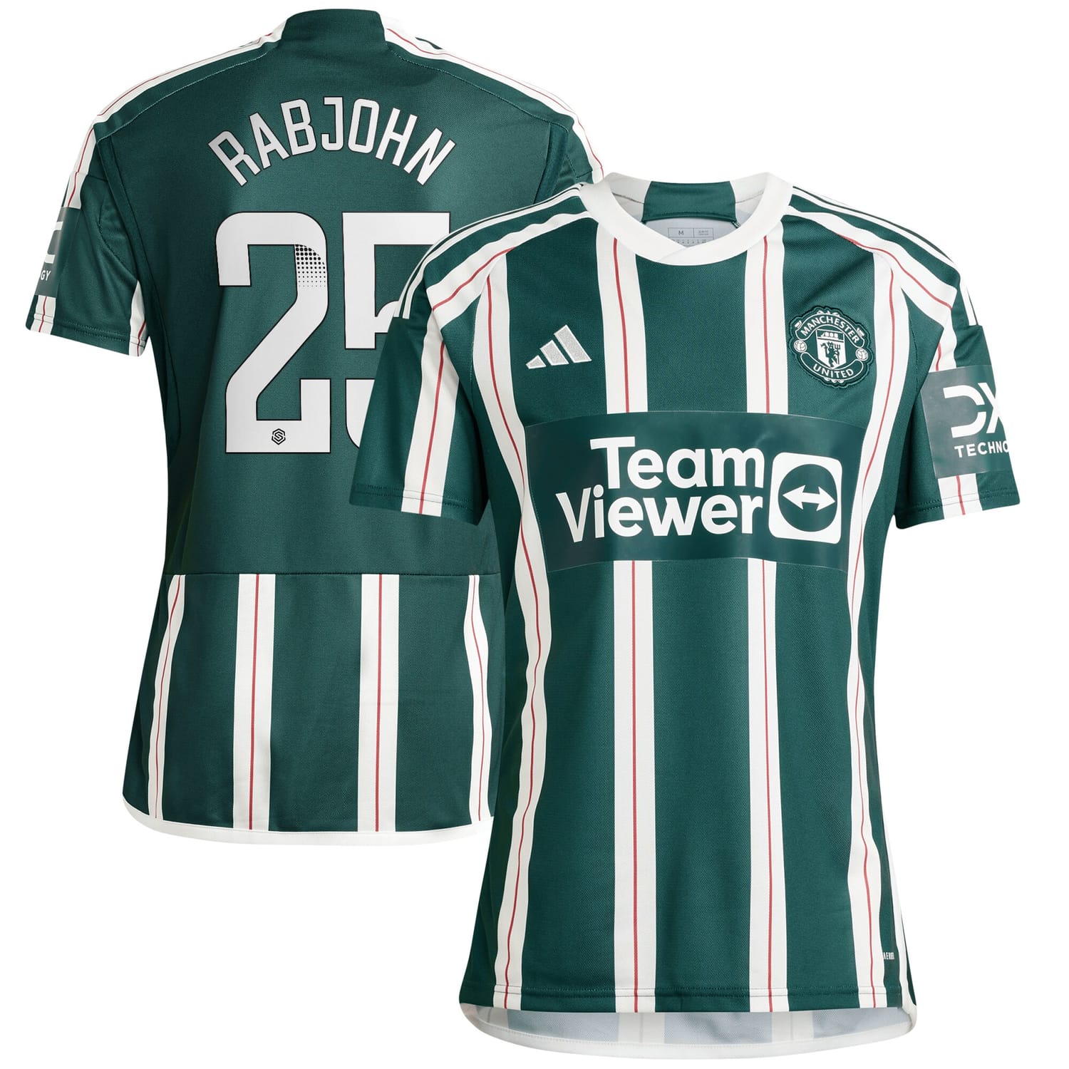 Premier League Manchester United Away WSL Jersey Shirt 2023-24 player Evie Rabjohn printing for Men