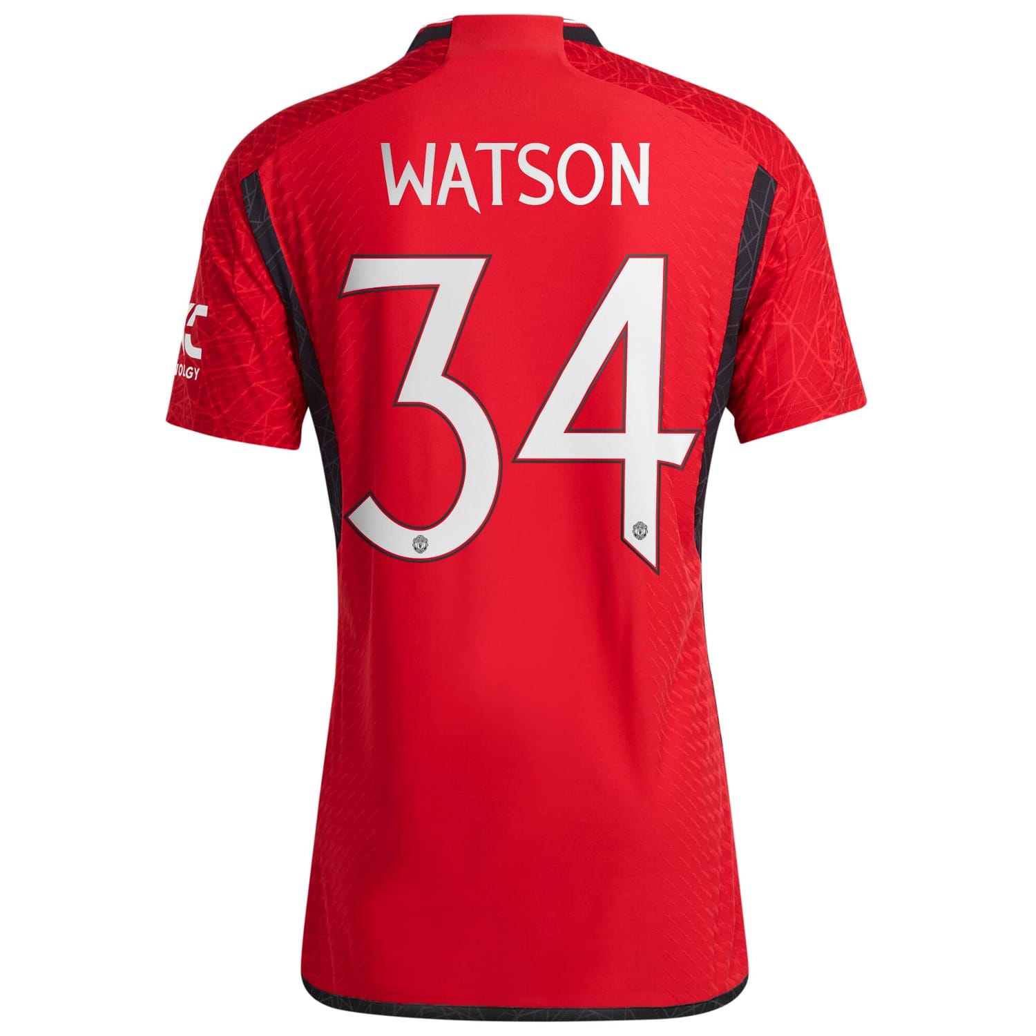 Premier League Manchester United Home Cup Authentic Jersey Shirt 2023-24 player Emma Watson printing for Men