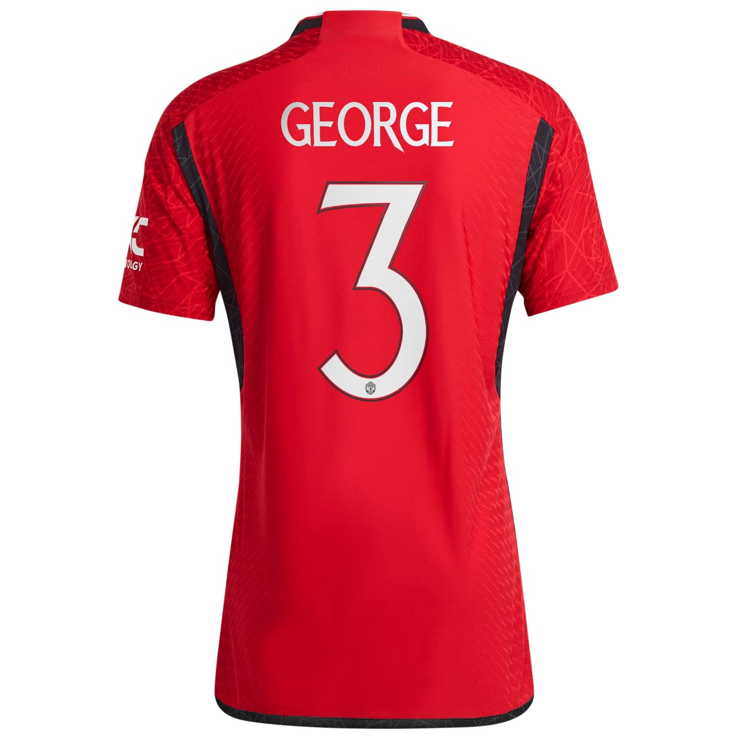 Premier League Manchester United Home Cup Authentic Jersey Shirt 2023-24 player Gabrielle George printing for Men