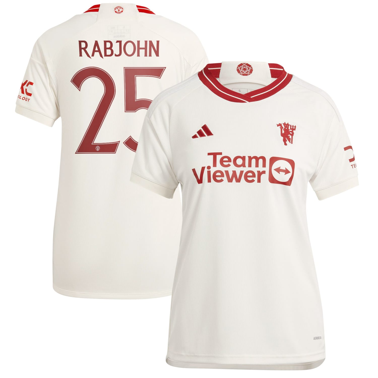 Premier League Manchester United Third Cup Jersey Shirt 2023-24 player Evie Rabjohn printing for Women
