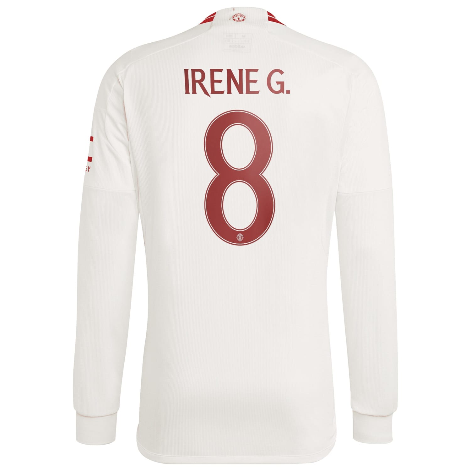 Premier League Manchester United Third Cup Jersey Shirt Long Sleeve 2023-24 player Irene Guerrero printing for Men