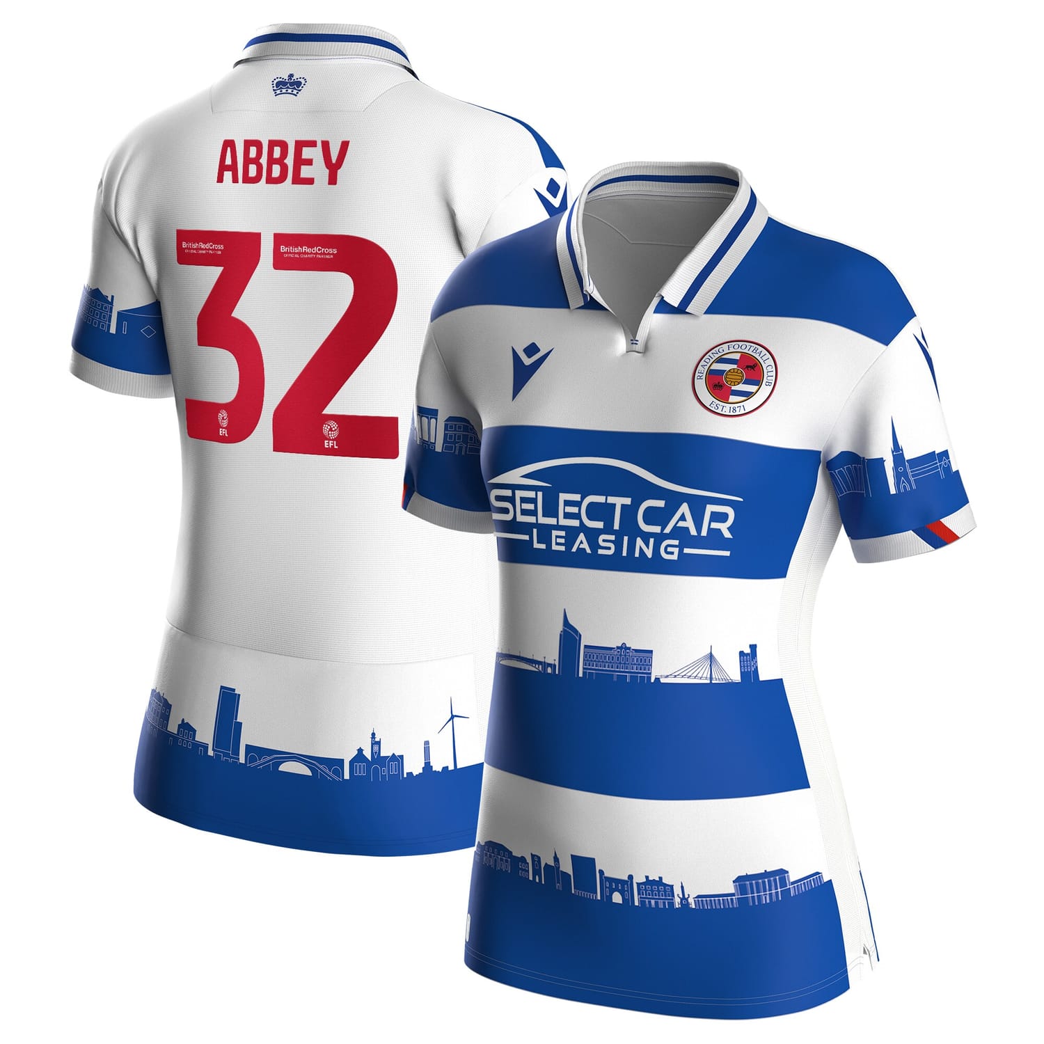 EFL League One Reading Home Jersey Shirt 2023-24 player Nelson Abbey printing for Women