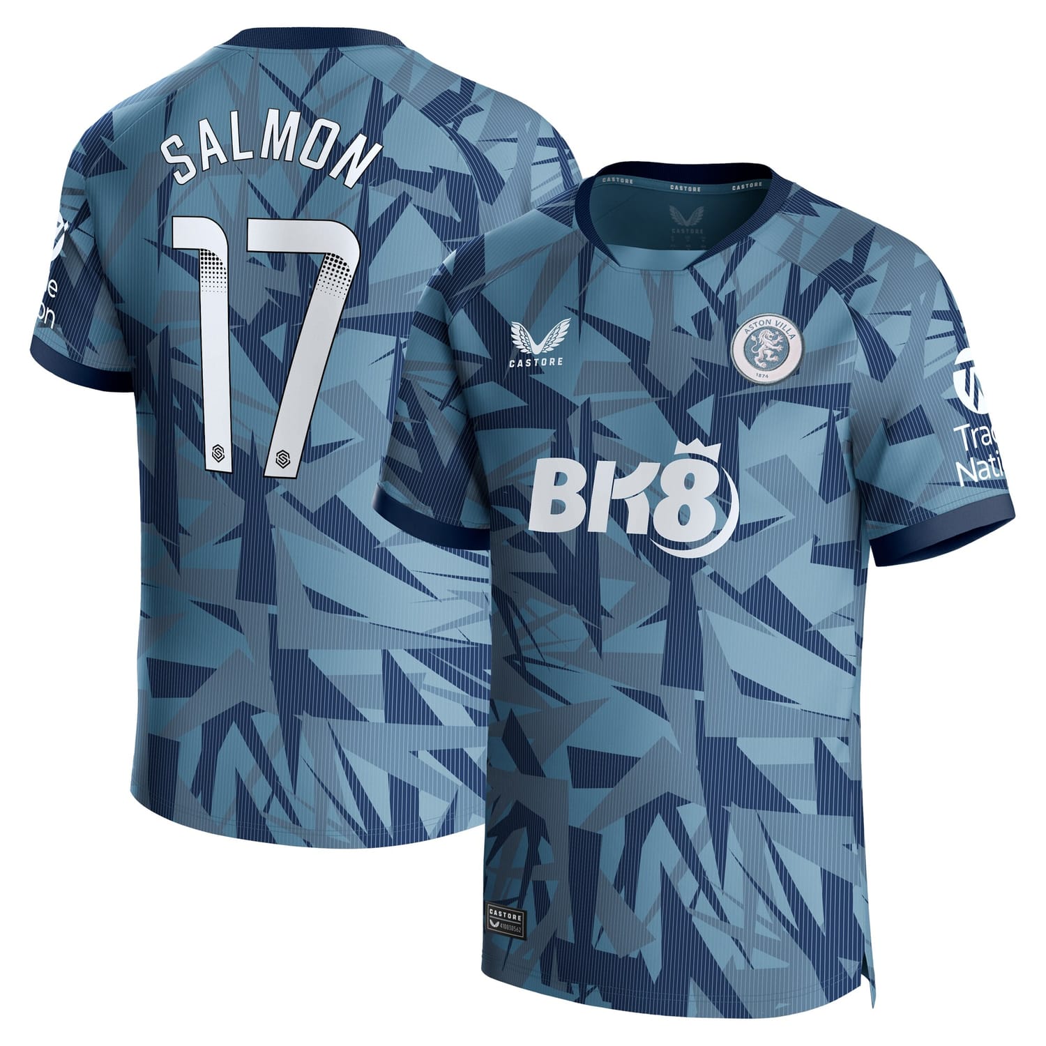 Premier League Aston Villa Third WSL Jersey Shirt 2023-24 player Ebony Salmon 17 printing for Men