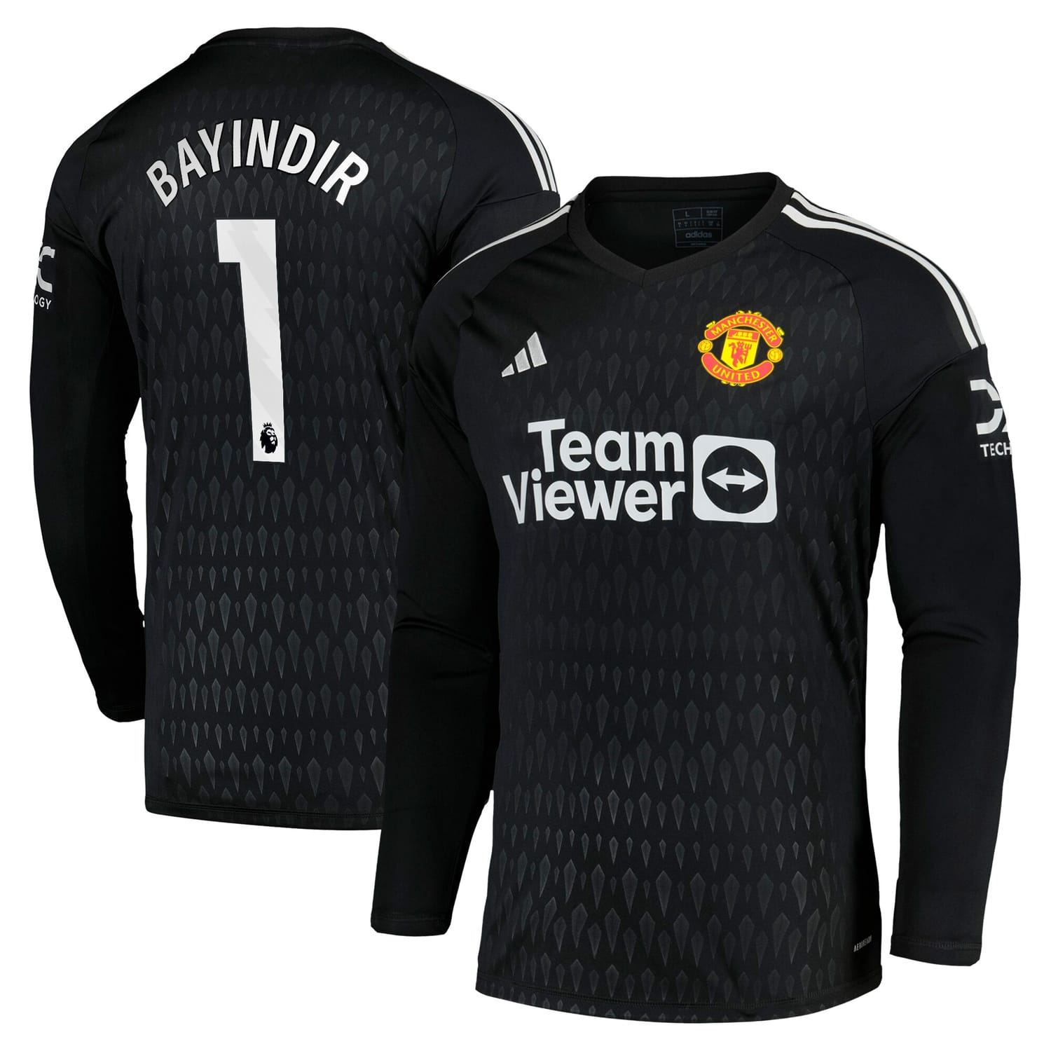 Premier League Manchester United Third Goalkeeper Jersey Shirt 2023-24 player Altay Bayindir 1 printing for Men
