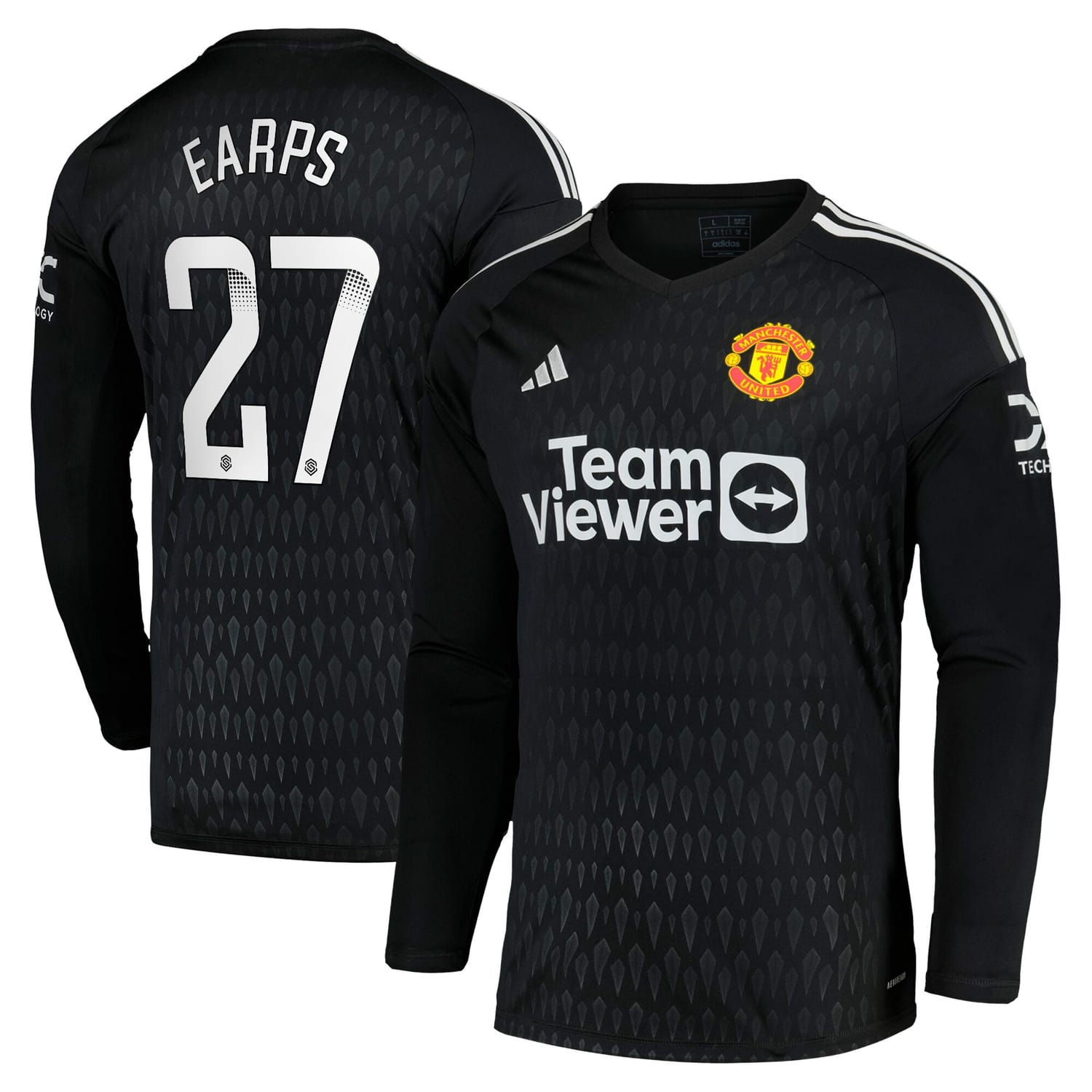 Premier League Manchester United Third Goalkeeper WSL Jersey Shirt 2023-24 player Mary Earps 27 printing for Men