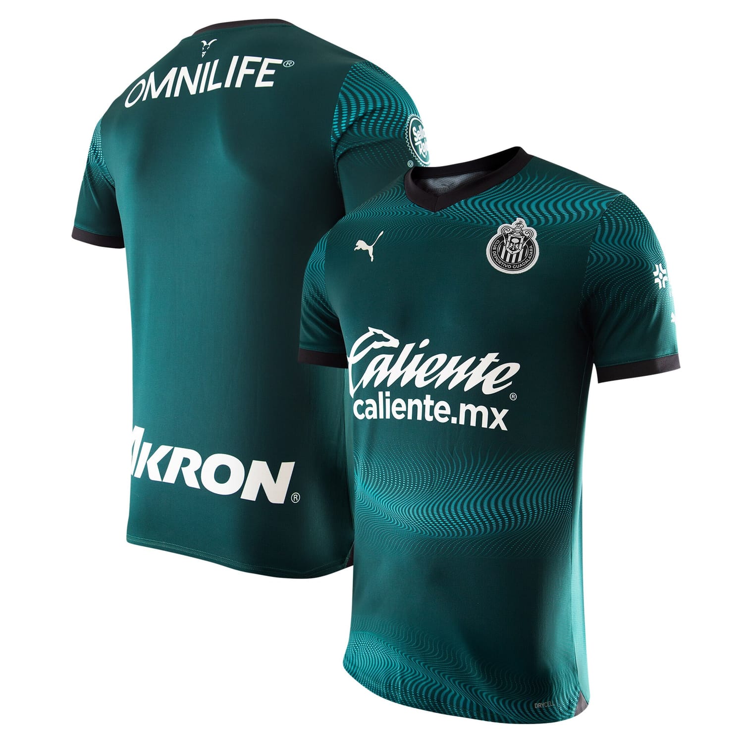 Liga MX Chivas Third Jersey Shirt Green 2023-24 for Men