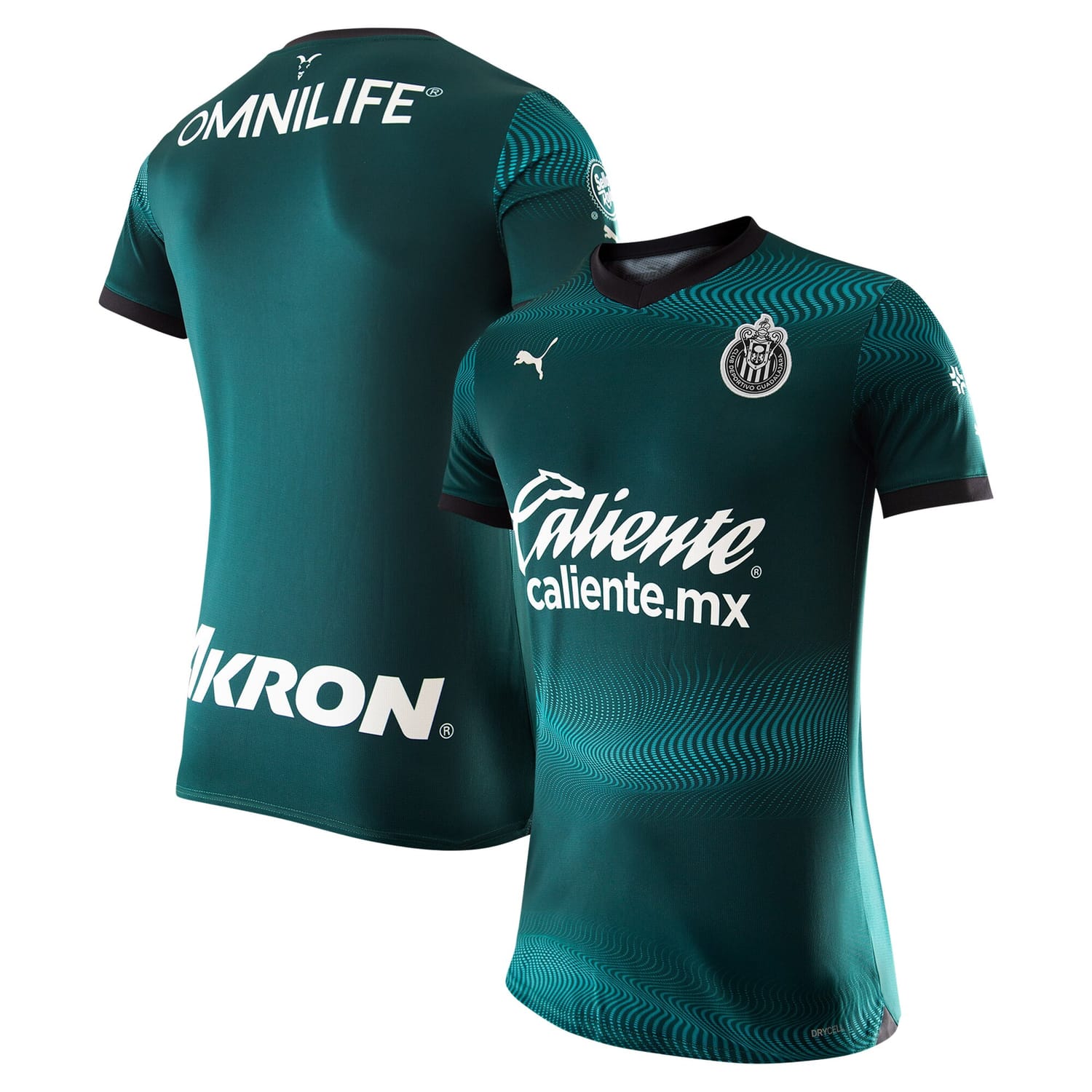 Liga MX Chivas Third Jersey Shirt Green 2023-24 for Women