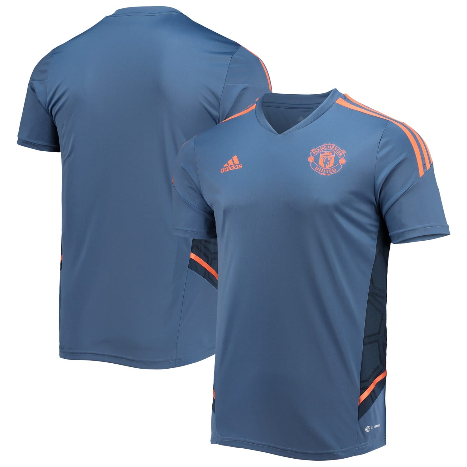 Premier League Manchester United Training Jersey Shirt Blue for Men