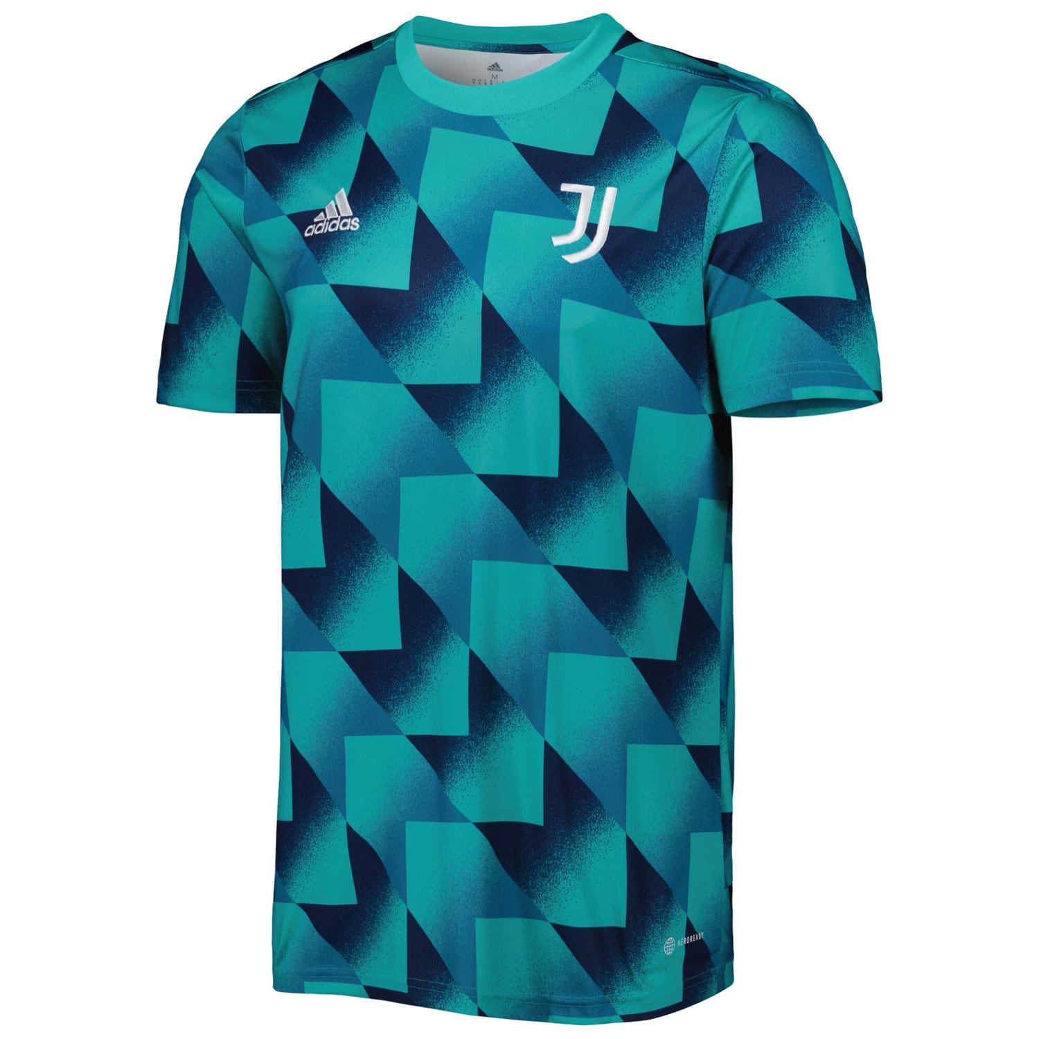 Serie A Juventus Pre-Match Jersey Shirt Blue 2022 for Men