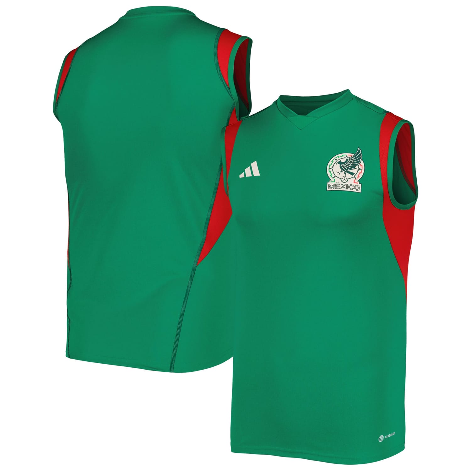 Mexico National Team Training Jersey Shirt Tank Top Green for Men