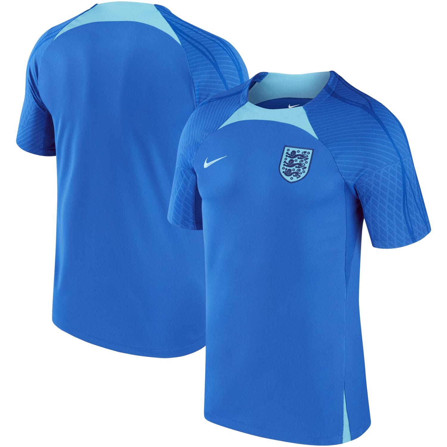 England National Team Training Jersey Shirt Blue for Men
