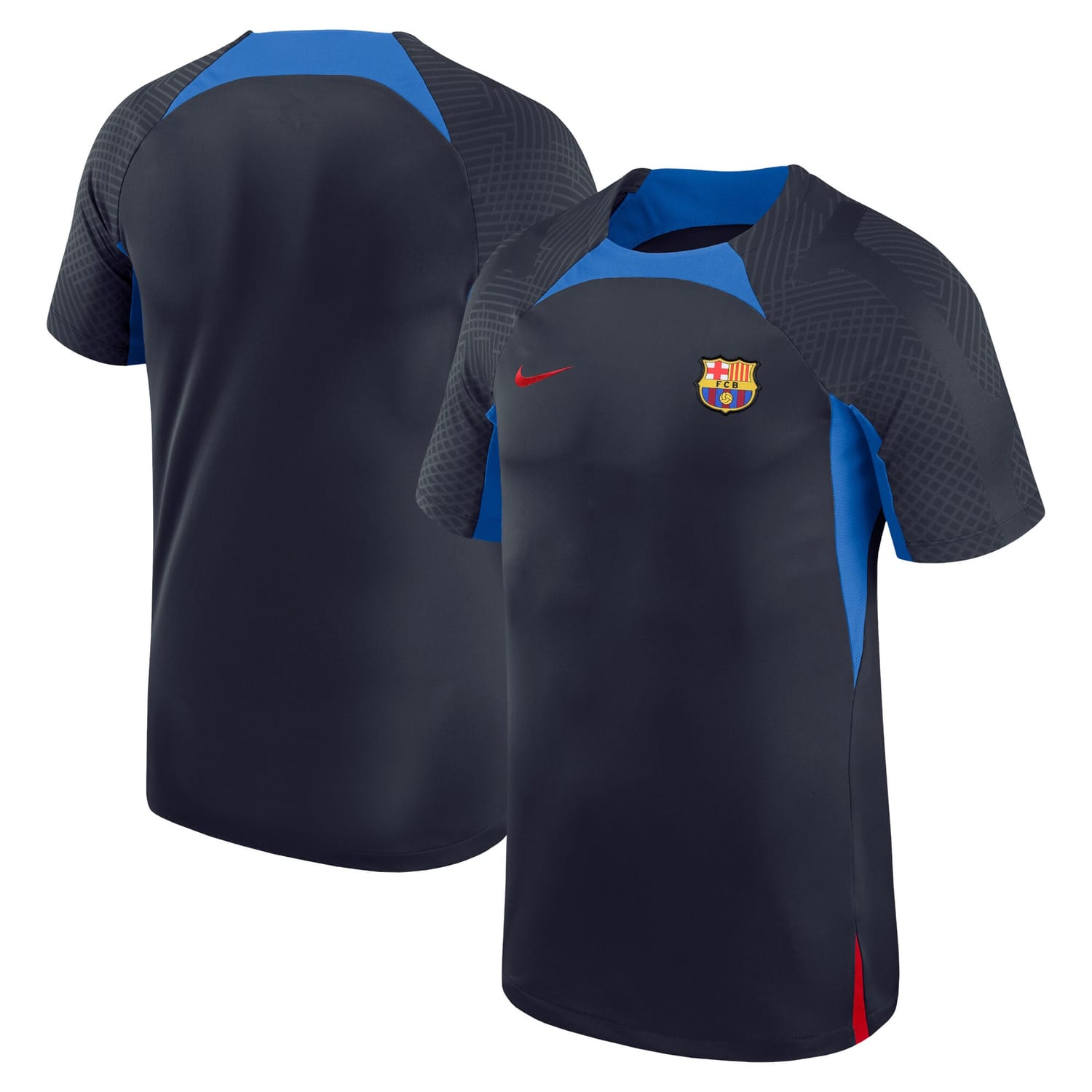 La Liga Barcelona Training Jersey Shirt Navy for Men