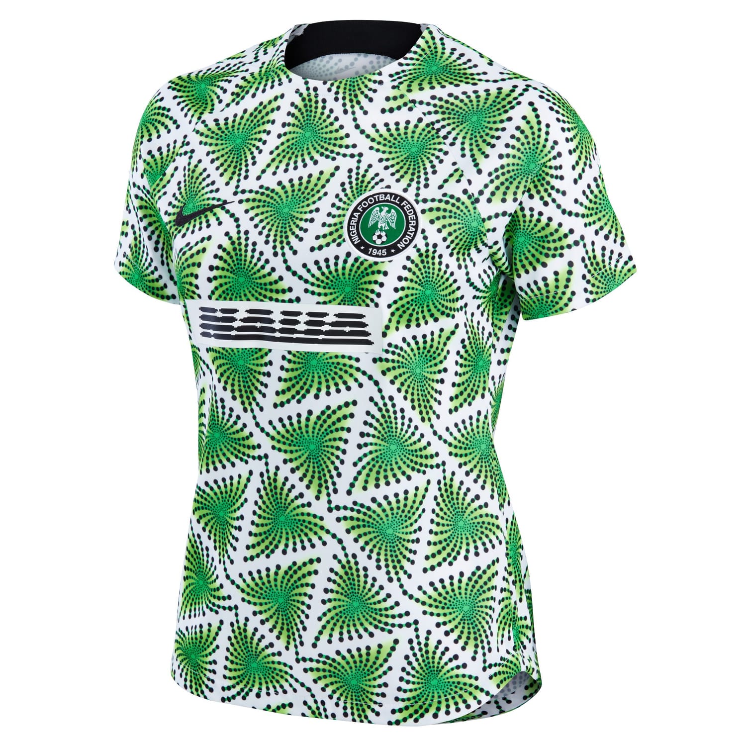Nigeria National Team Pre-Match Jersey Shirt Green 2022 for Women