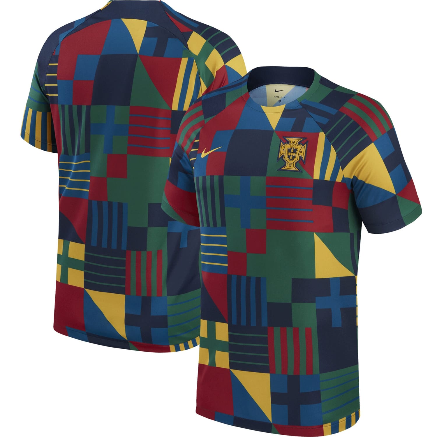 Portugal National Team Pre-Match Jersey Shirt 2022-23 for Men