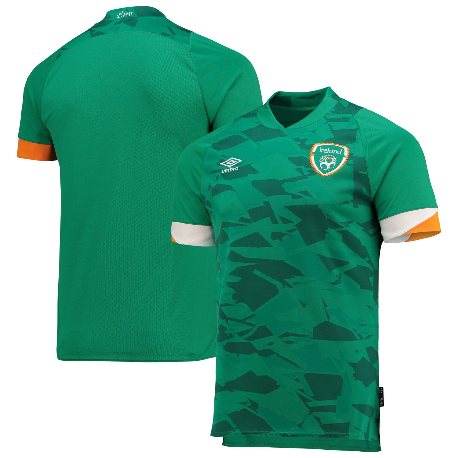 Ireland National Team Home Jersey Shirt Green 2022-23 for Men