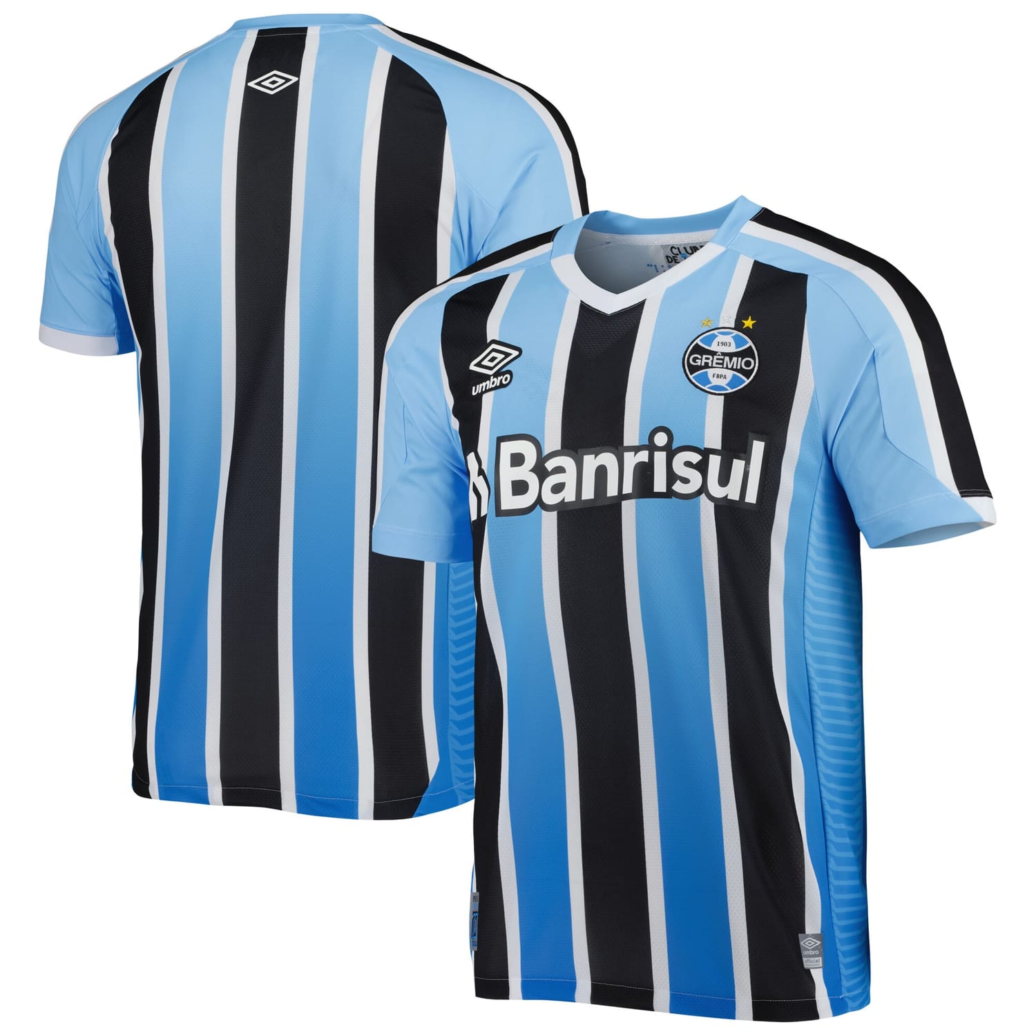 Campeonato Brasileiro Serie A Gremio Home Jersey Shirt 2022-23 for Men