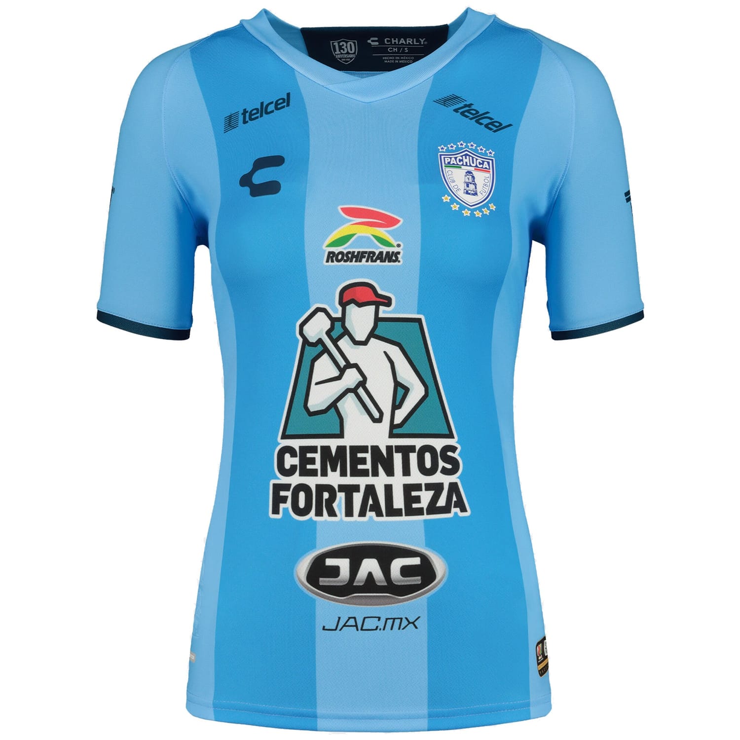 Liga MX C.F. Pachuca Away Authentic Jersey Shirt Blue 2022-23 for Women