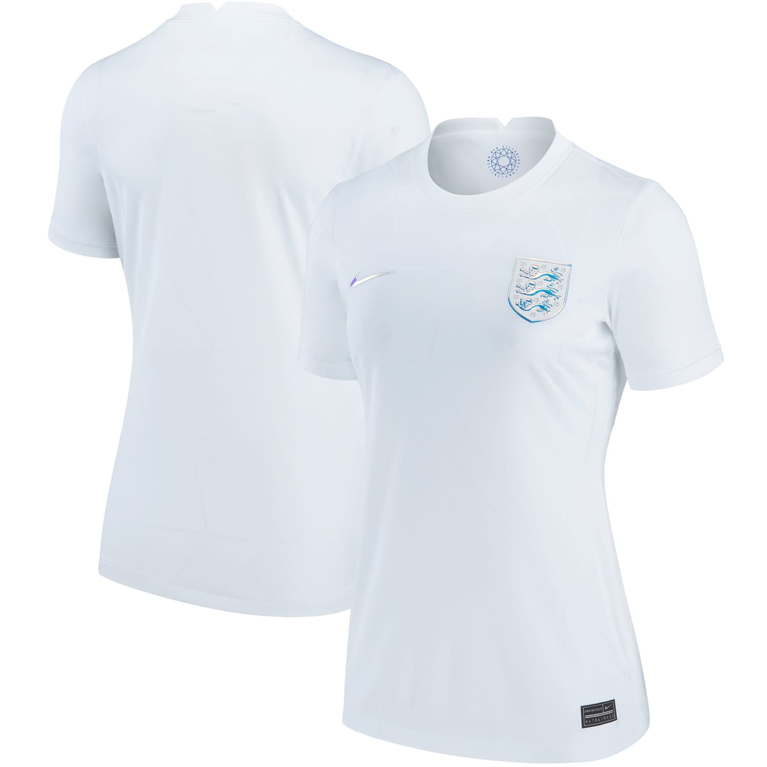 England National Team Home Jersey Shirt White 2022-23 for Women