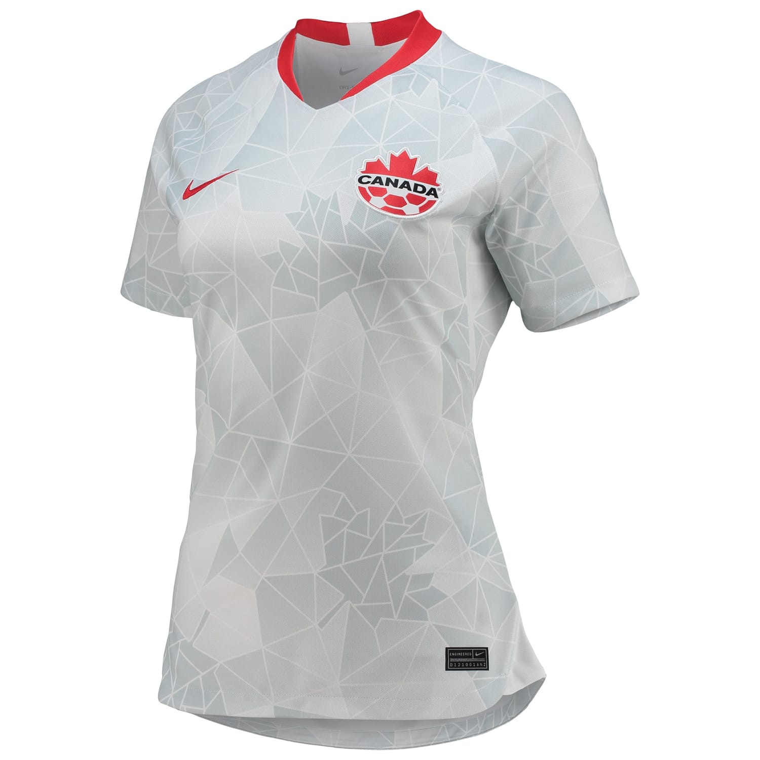Canada Soccer Away Jersey Shirt White for Women