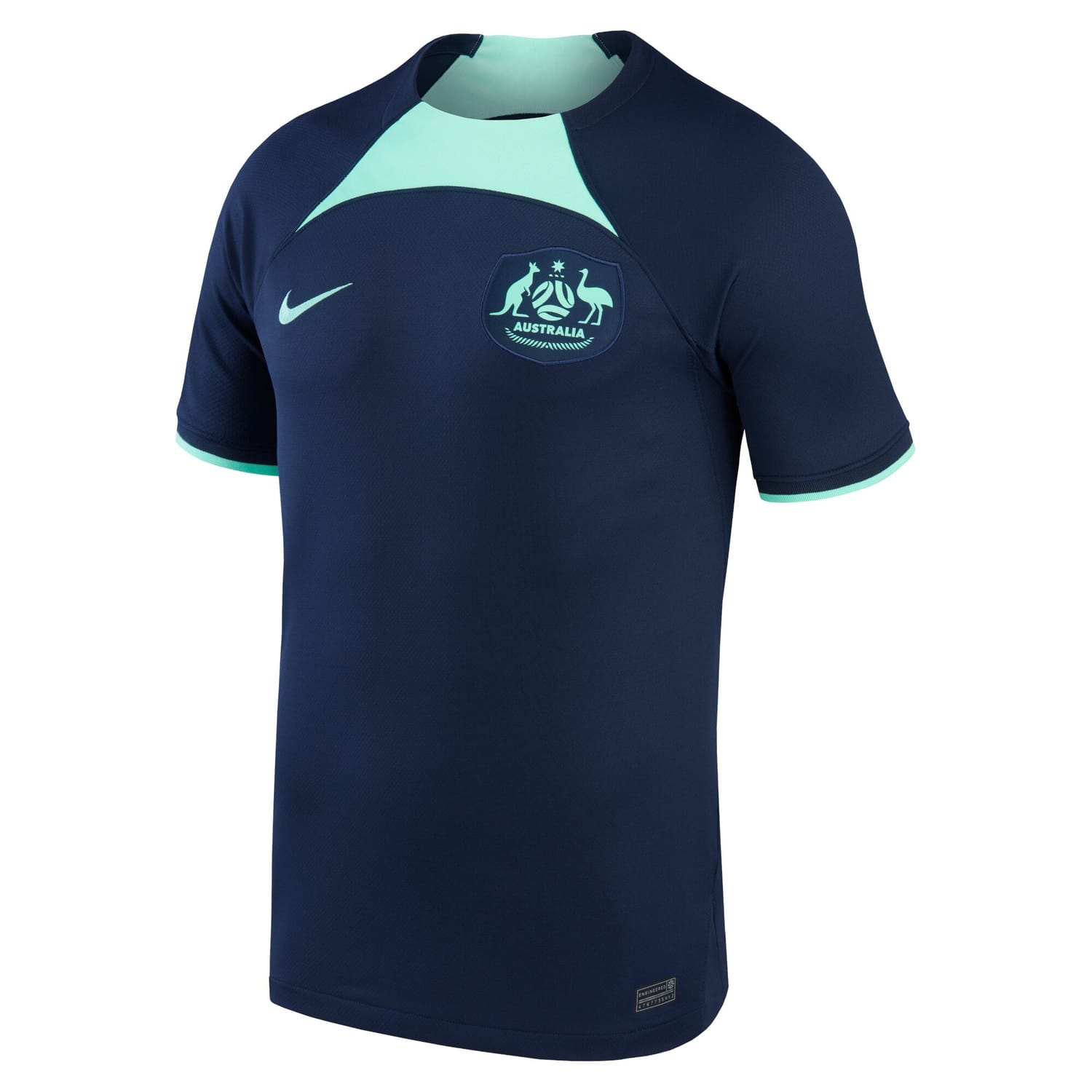 Australia National Team Away Jersey Shirt Navy 2022-23 for Men