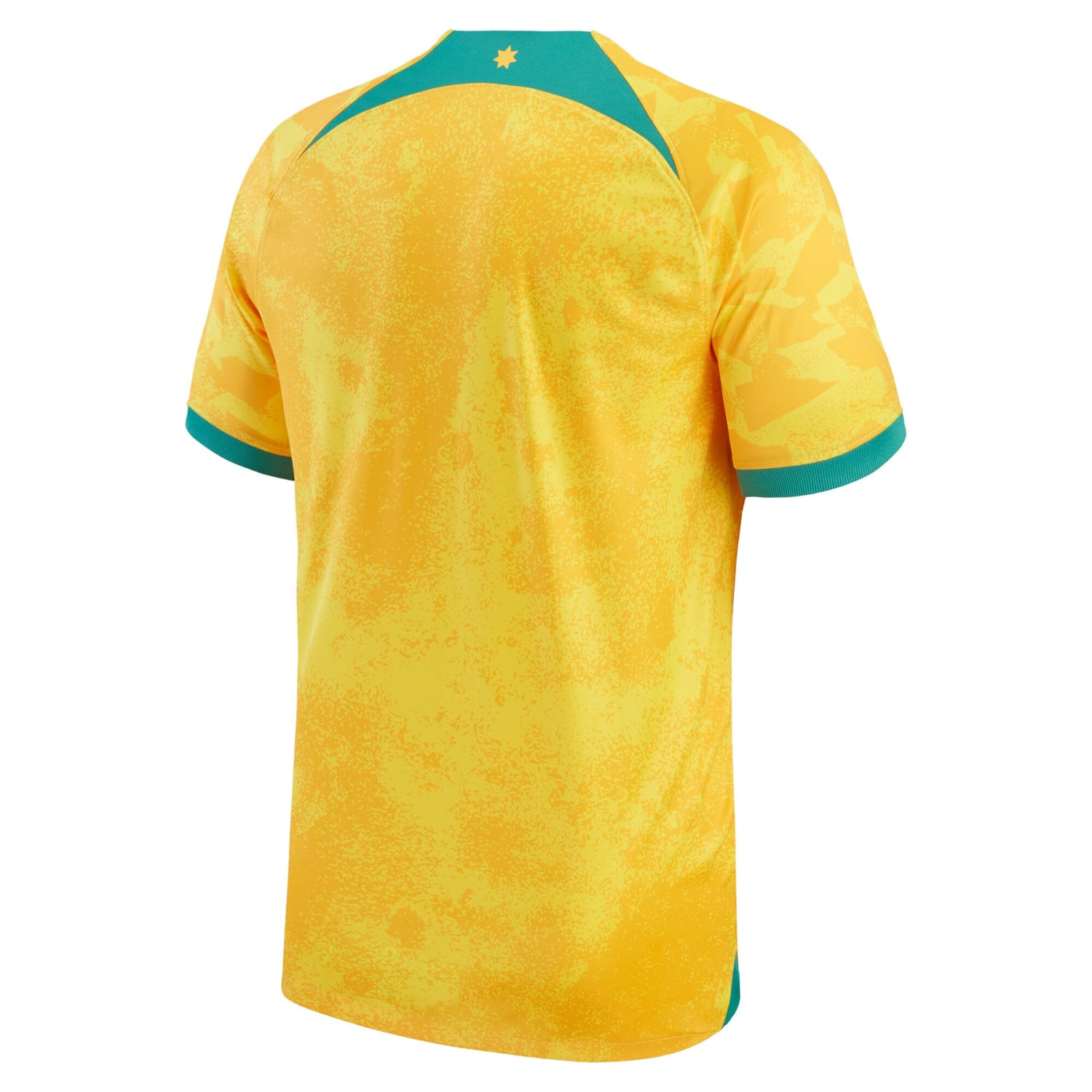 Australia National Team Home Jersey Shirt Yellow 2022-23 for Men