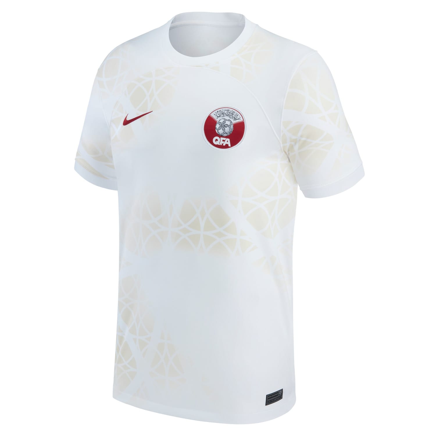 Qatar National Team Away Jersey Shirt White 2022-23 for Men