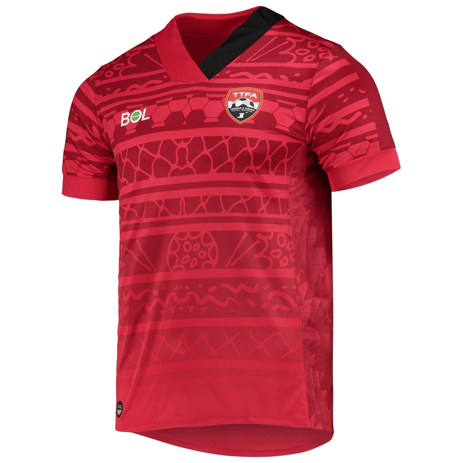 Trinidad and Tobago National Team Home Jersey Shirt Red 2022-23 for Men